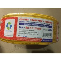 Dây điện Trần Phú dẹt 2x1,5